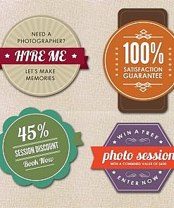 Photographer Badges I