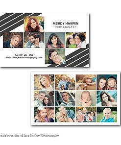 Meridy Harwin Business Card Template