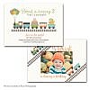 Chugga Choo Birthday Invitation Card