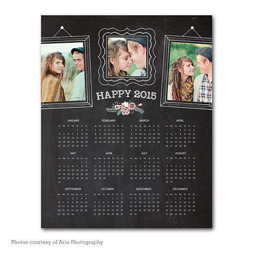 Smiles Ahead Calendar Template 2015