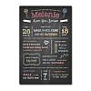 First Birthday Chalkboard Template