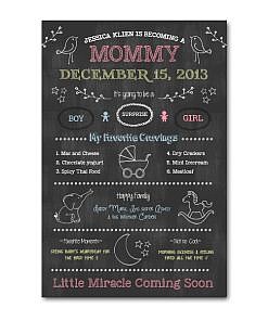 Maternity Chalkboard Template