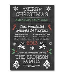 Christmas Chalkboard Template