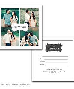 Clayton Gift Certificate Template