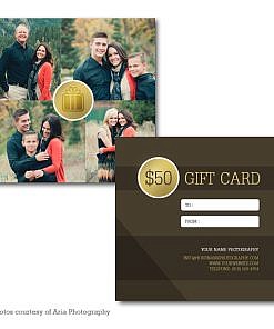 Iconic Gift Certificate Template