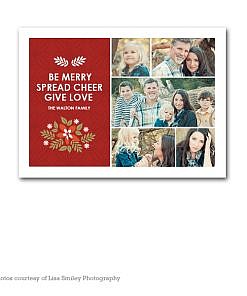 Spread Cheer Holiday Card Template