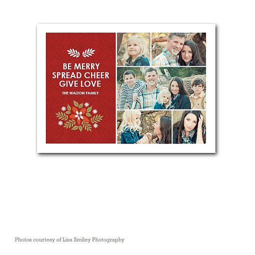 Spread Cheer Holiday Card Template