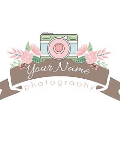 Shutter Bloom Logo Template