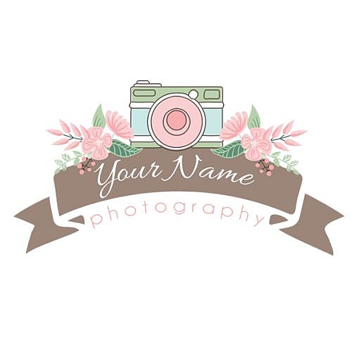 Shutter Bloom Logo Template