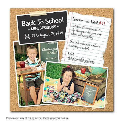 School Is Back Marketing Board