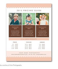 Belljoy Pricing Sheet