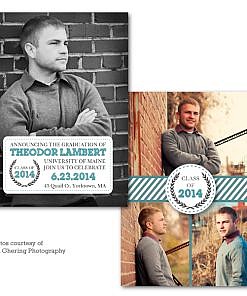 Theodor Graduation Announcement