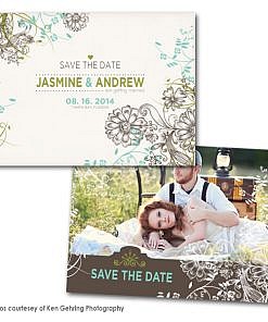 Riffles Save the Date Card