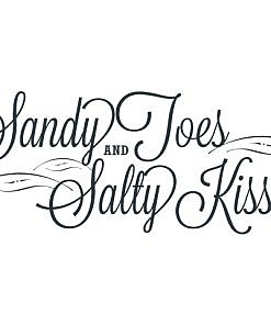 Sandy Toes Word Art