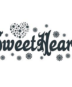 Sweet Heart Word Art