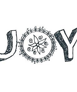 Joy Word Art