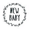 New Baby Word Art