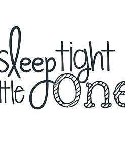 Sleep Tight Word Art