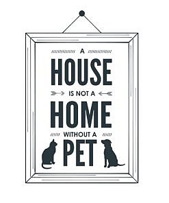 House Home Word Art