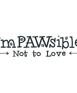 Impawsible Word Art