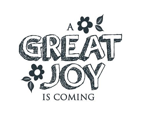 Great Joy Word Art