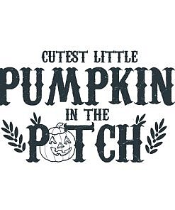 Cutest Pumpkin Word Art