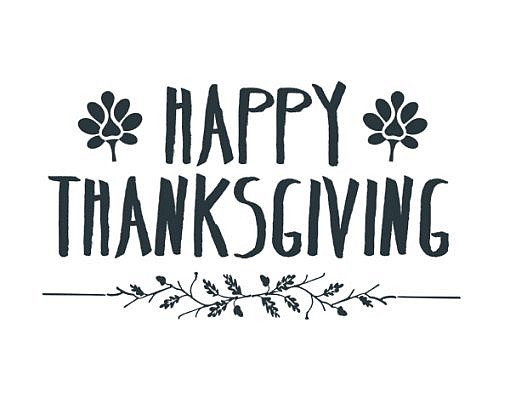 Happy Thanksgiving Word Art