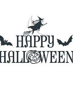 Happy Halloween Word Art