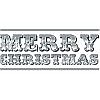 Merry Christmas Word Art