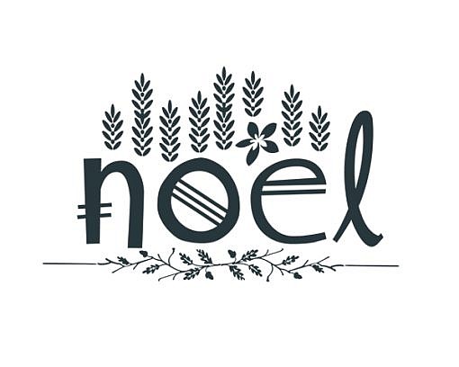 Noel Word Art