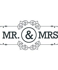 Mr. and Mrs. Word Art