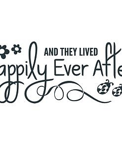 Happily Ever After Word Art