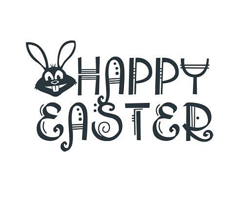 Happy Easter 1 Word Art