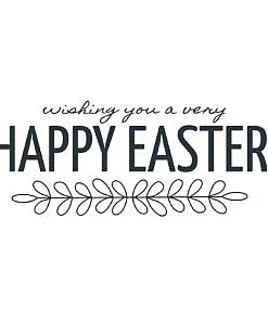 Wishing Easter Word Art