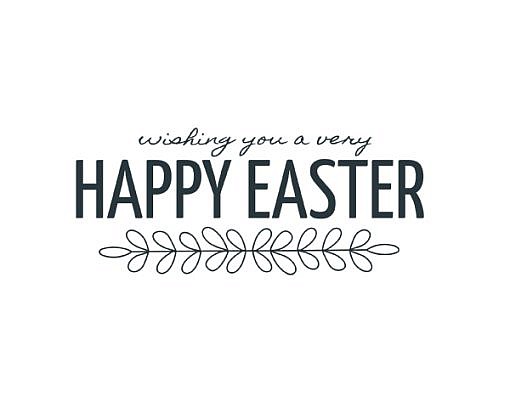 Wishing Easter Word Art