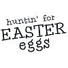 Hunting Eggs Word Art