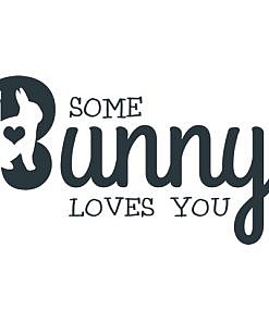 Some Bunny Love You Word Art