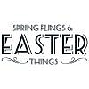 Easter Things Word Art