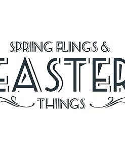 Easter Things Word Art