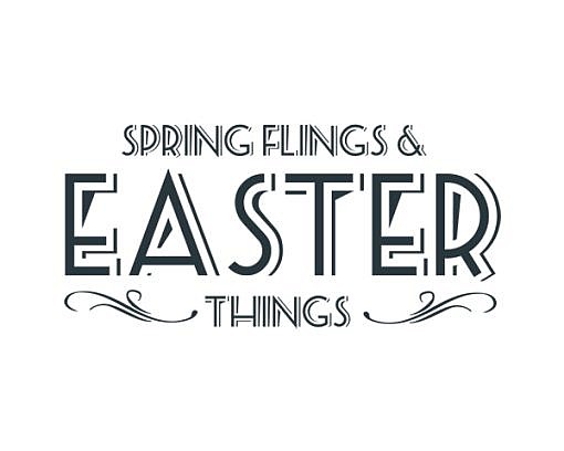 Easter Things Word Art