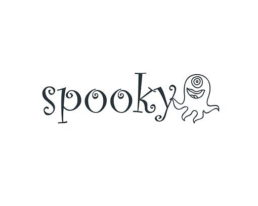 Spooky Word Art