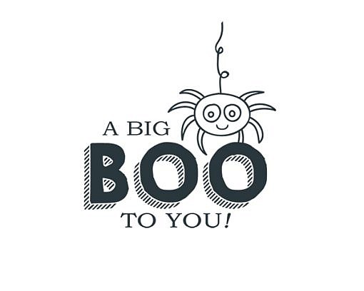 Boo Word Art