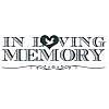 In Loving Memory Word Art