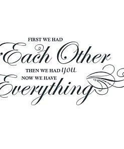 Each Other Word Art