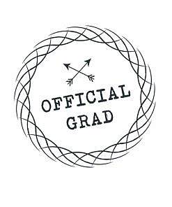 Official Grad Word Art