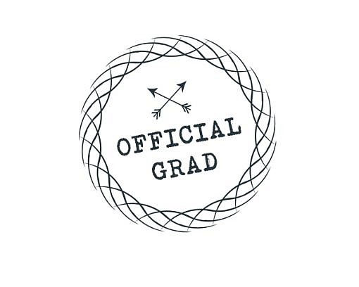 Official Grad Word Art