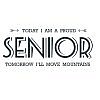 Proud Senior Word Art