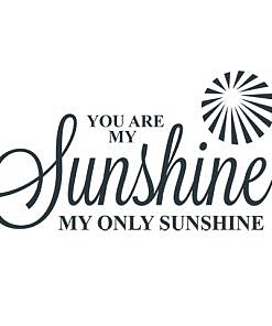 Sunshine Word Art