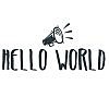 Hello World Word Art