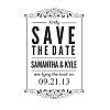 Samantha Save The Date Word Art